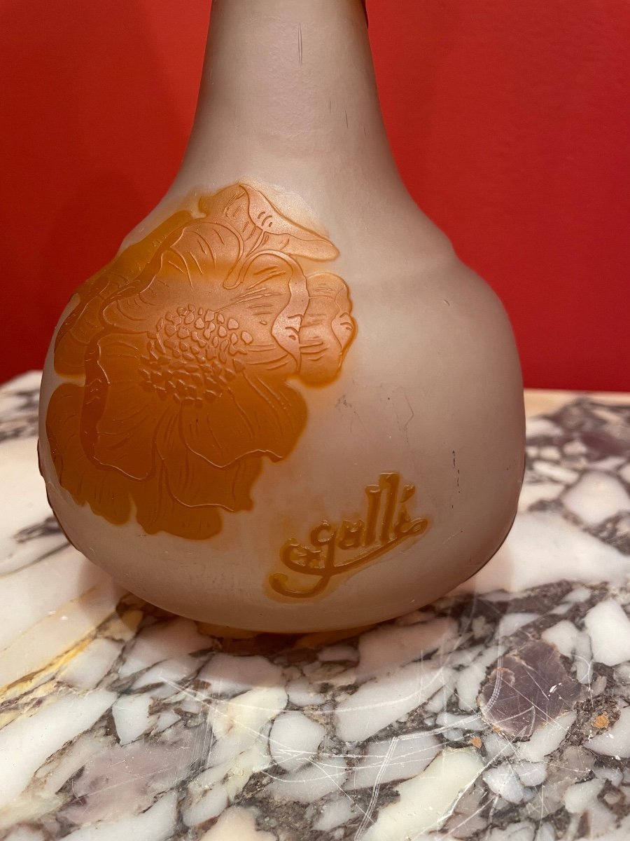 Vase Soliflore Gallé-photo-2