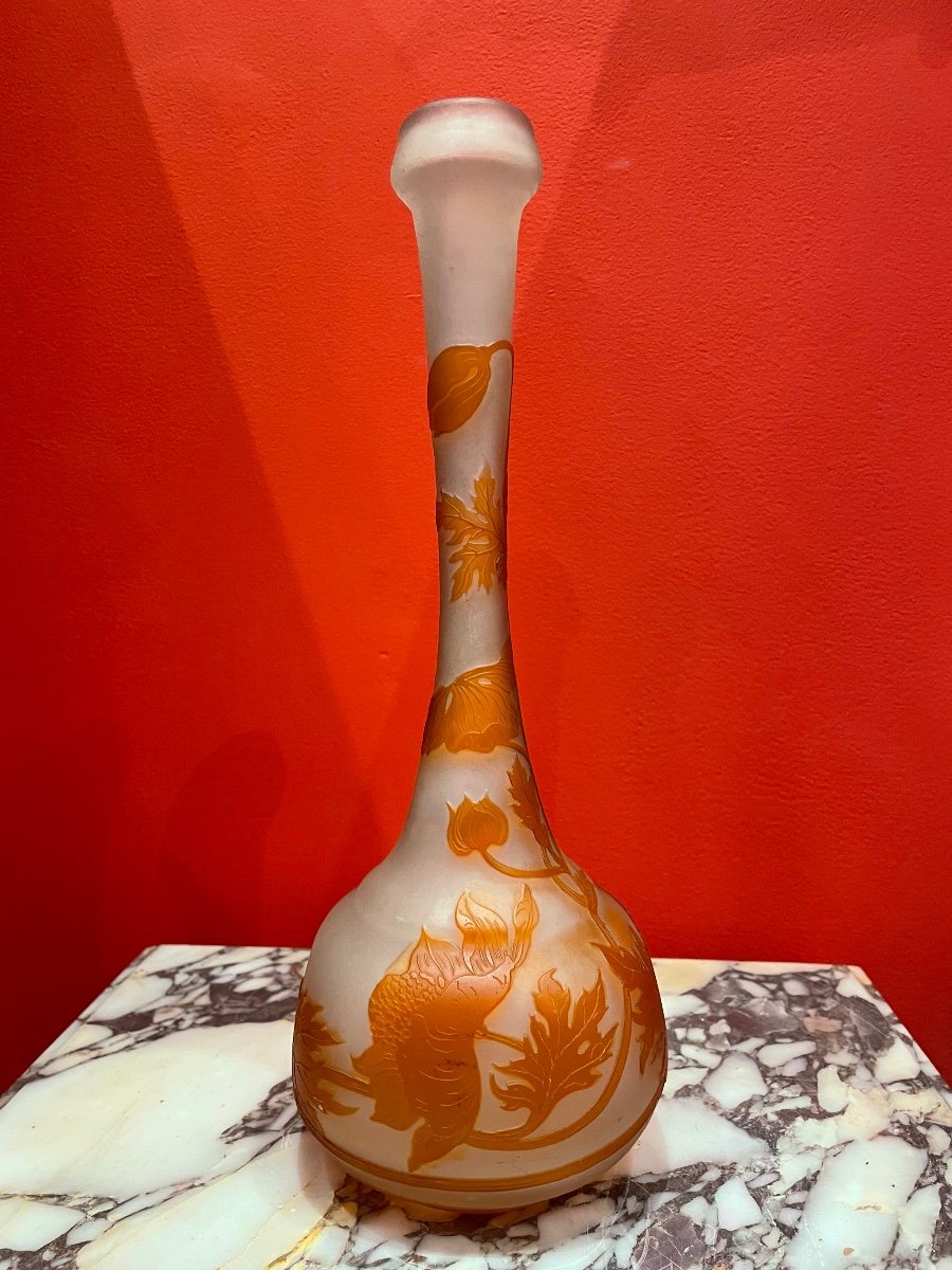 Vase Soliflore Gallé-photo-4