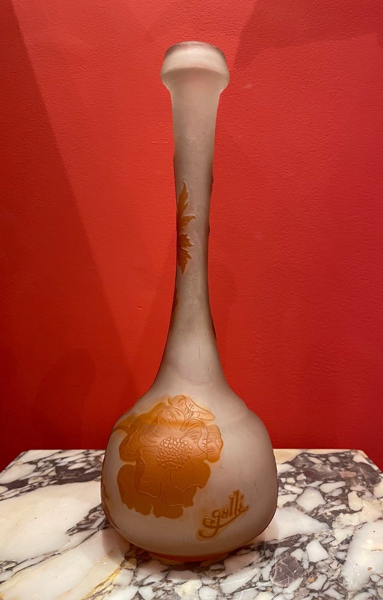 Vase Soliflore Gallé