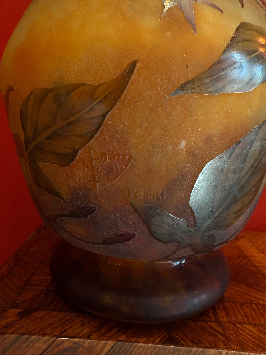 Daum Nancy Soldanelle Vase -photo-2