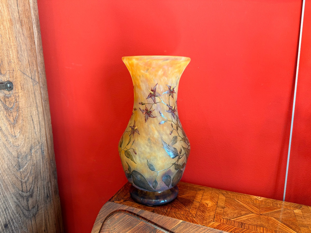 Daum Nancy Soldanelle Vase -photo-4