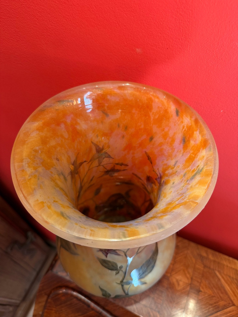 Daum Nancy Soldanelle Vase -photo-5