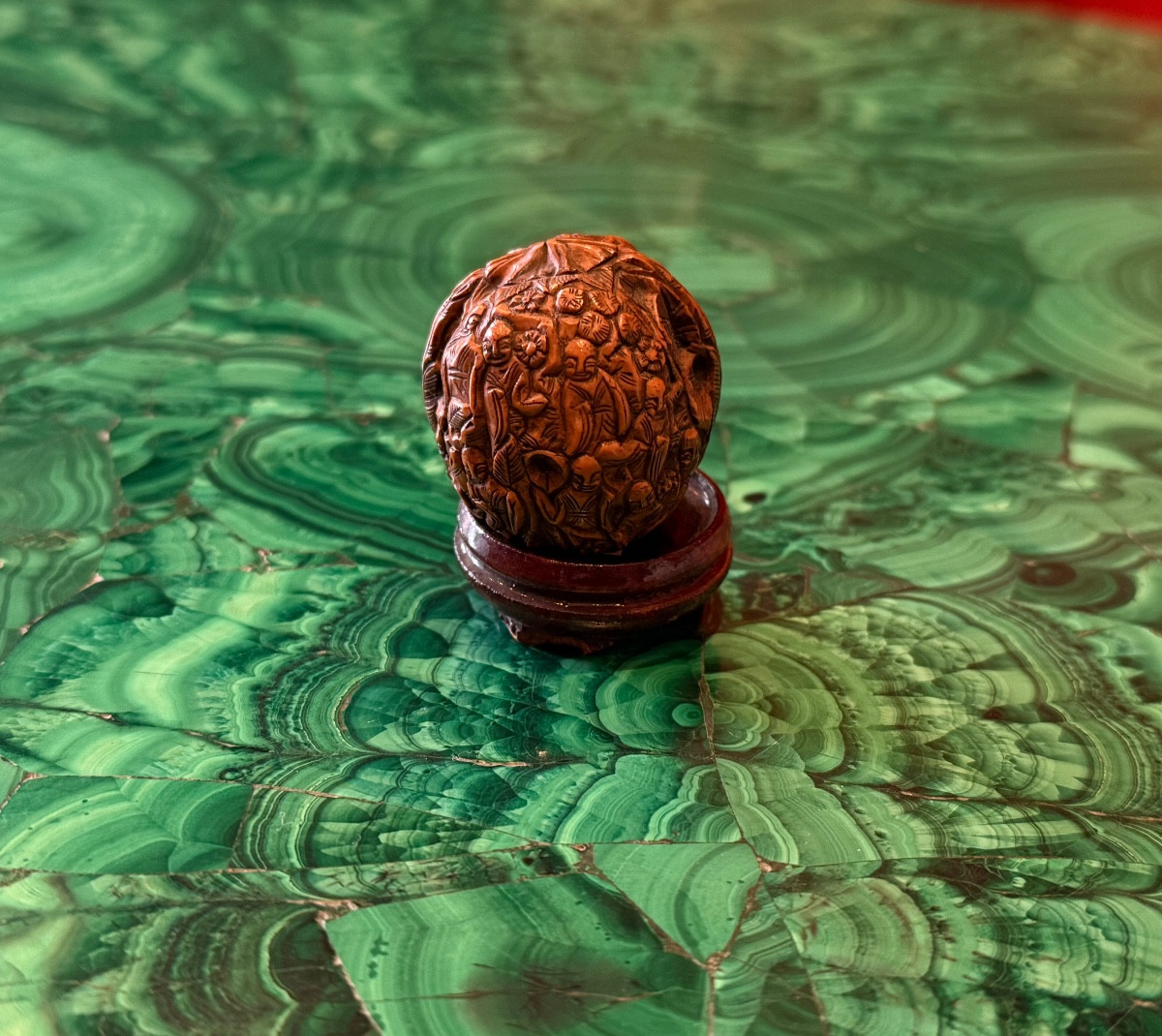 Carved Nut China