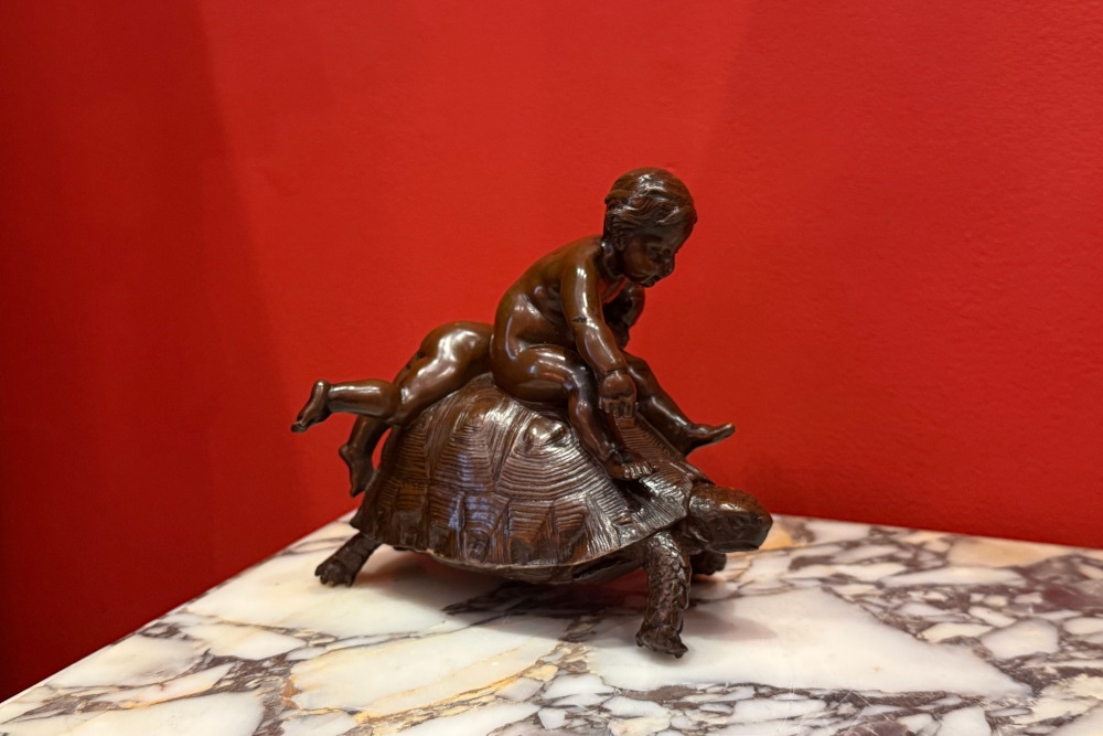 Barrias Bronze tortue-photo-3