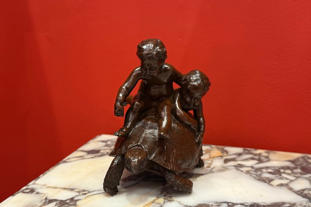 Barrias Bronze tortue-photo-4