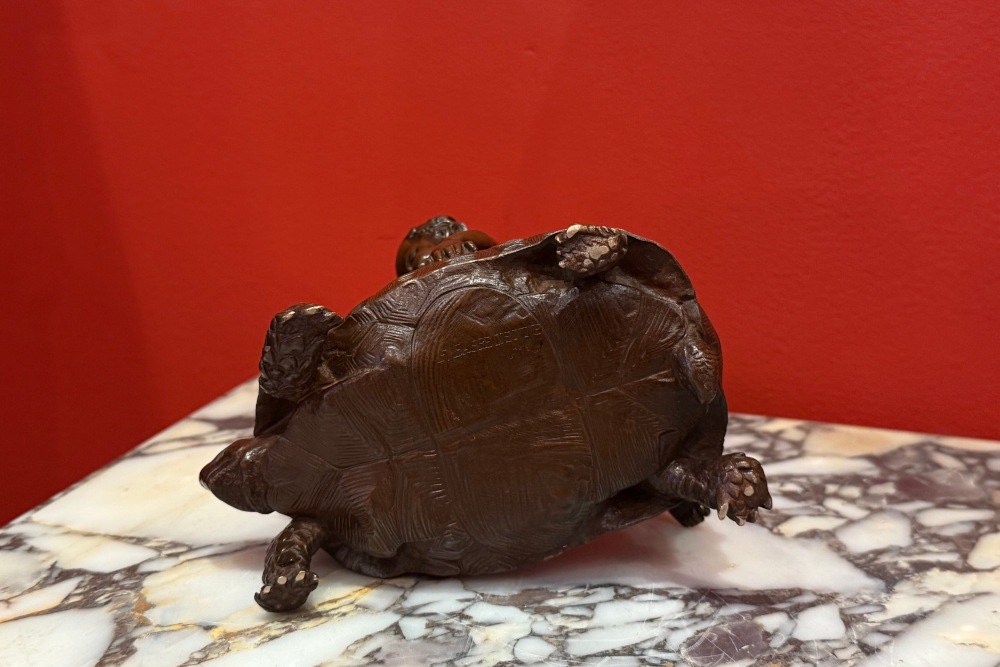 Barrias Bronze tortue-photo-1