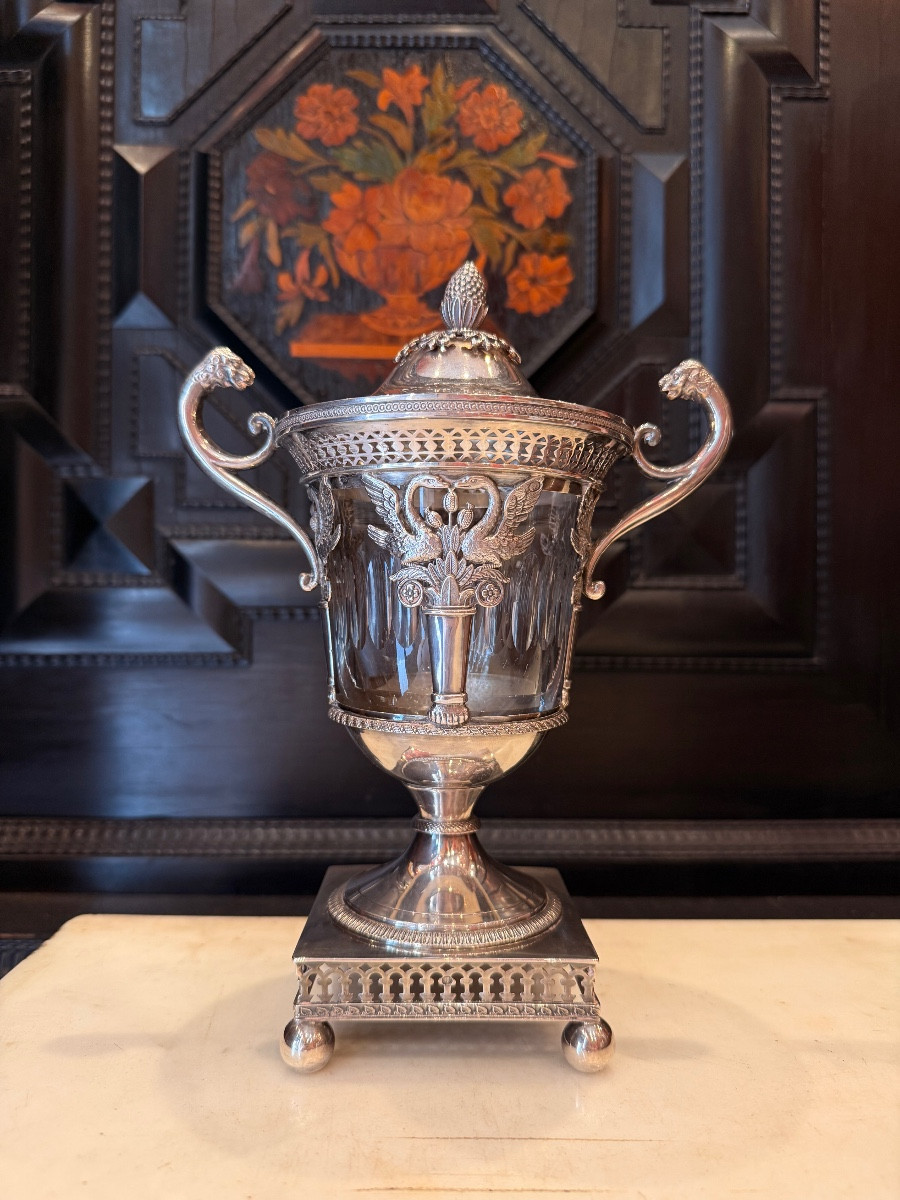 Drageoir argent Massif