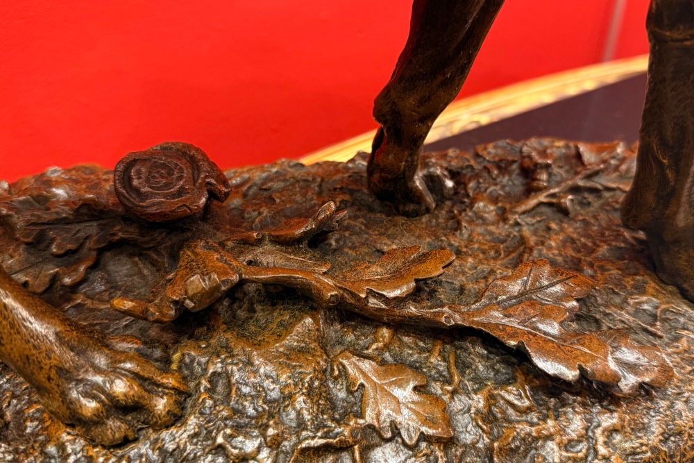 Bronze Saint-Hubert Lecourtier-photo-3