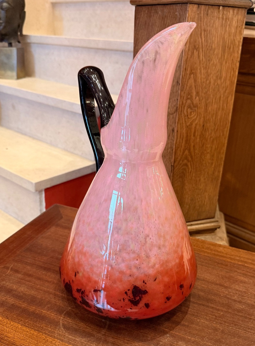 Schneider Pitcher French Glass -photo-4