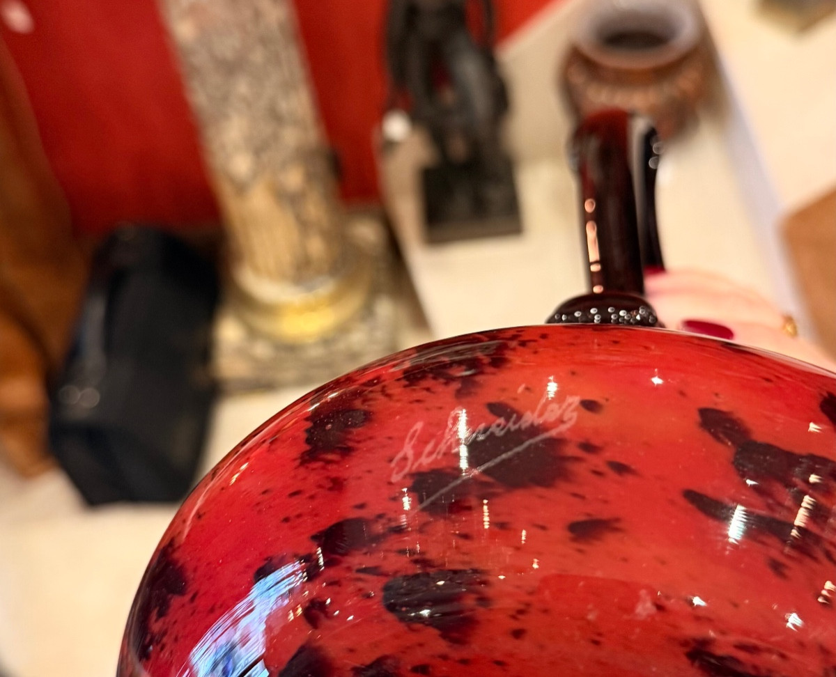 Schneider Pitcher French Glass -photo-1