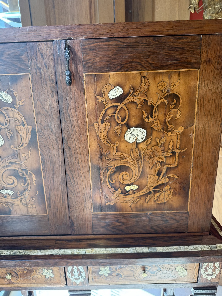 Cabinet italien du XIXème siècle -photo-2