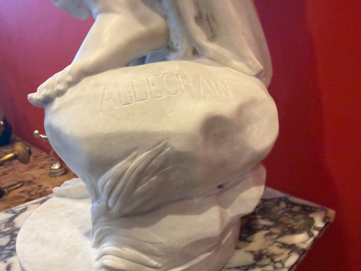 Sculpture Vénus sortant du bain d'après Allegrain -photo-1