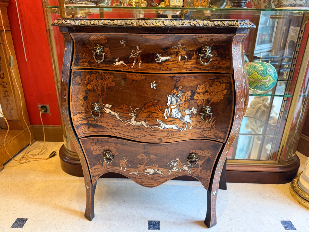 Commode Lombardie, début XIXème siècle