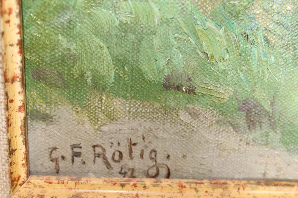 Rotig: Oil On Canvas-photo-4