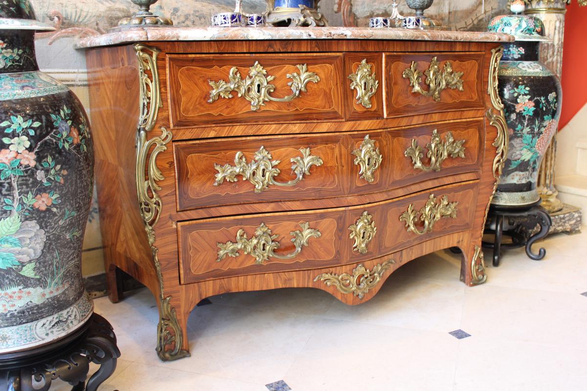 Louis XV Commode Stamped Severin