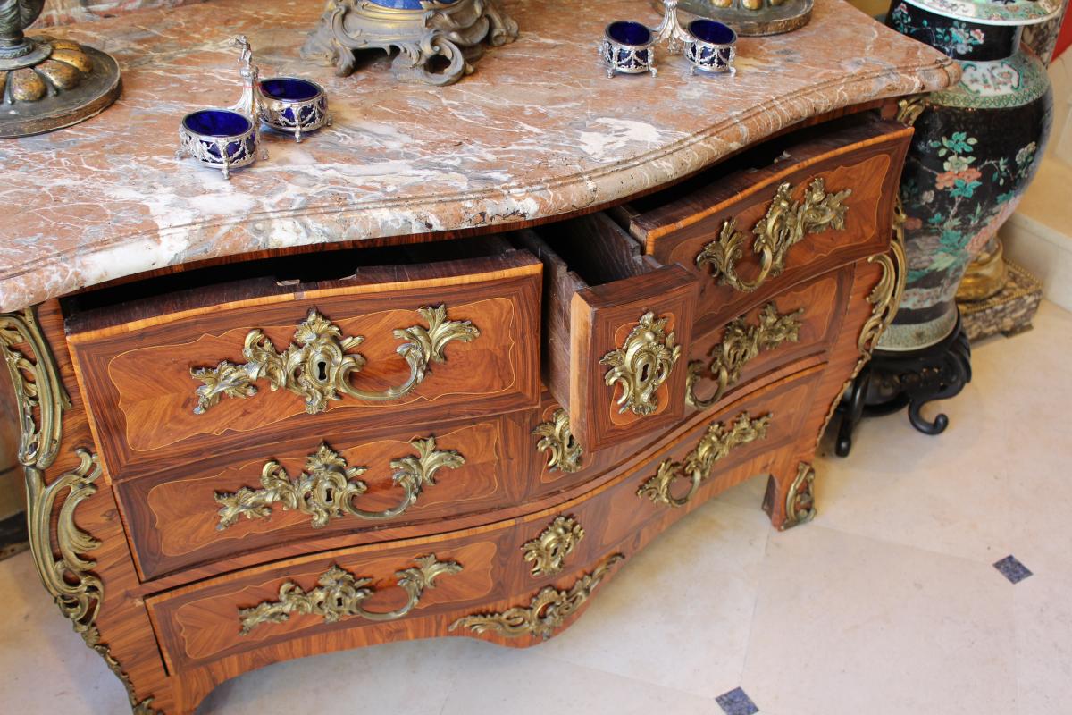 Louis XV Commode Stamped Severin-photo-3