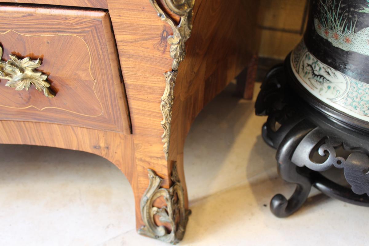 Louis XV Commode Stamped Severin-photo-5