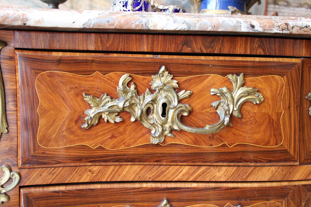 Louis XV Commode Stamped Severin-photo-6