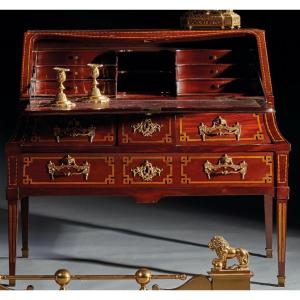 Italian Neoclassical Slope Desk - Nineteenth