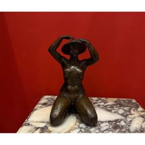 Bronze Coquelin Femme