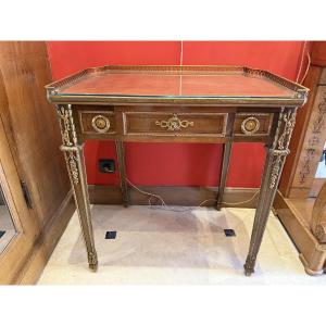 Henri DASSON (1825-1896) Table de salon, XIXème siècle