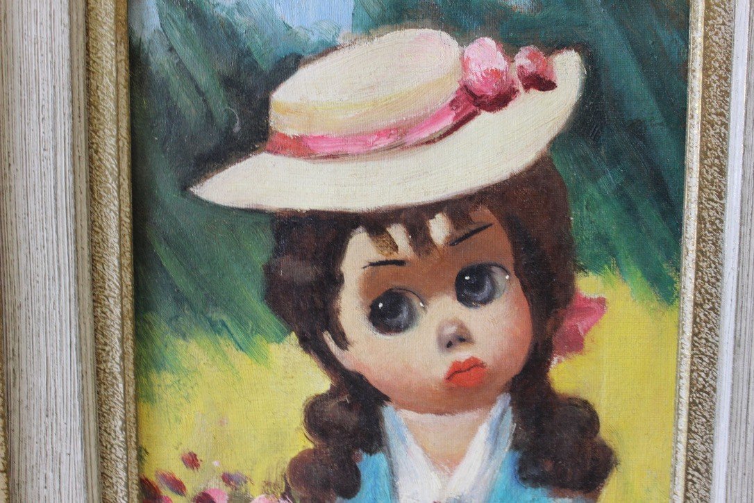 Oil On Canvas Representative Poulbots By Robert-photo-4