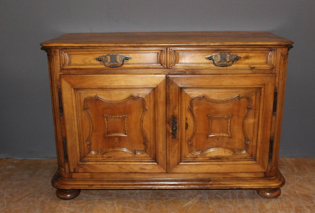 Louis XIV Sideboard In Walnut XVIII Century -photo-3