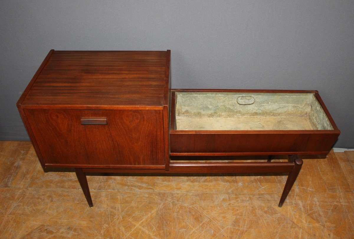 Scandinavian Planter Circa 1970-photo-2