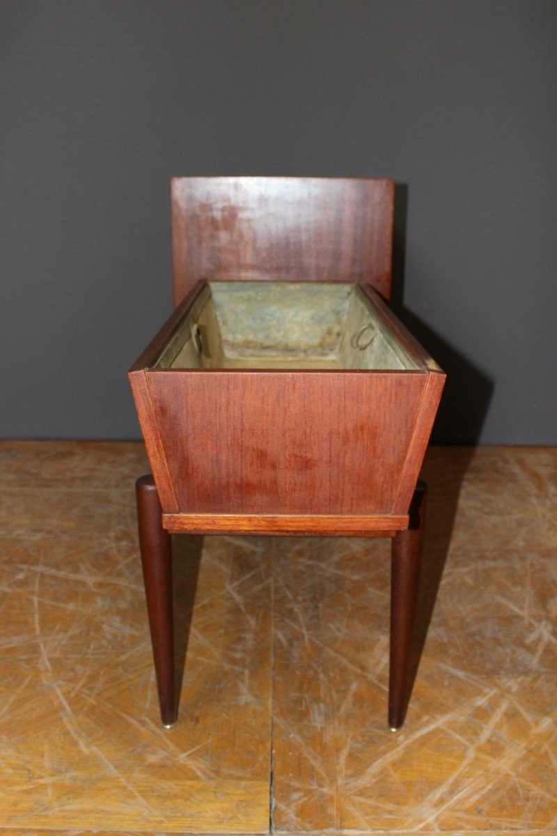 Scandinavian Planter Circa 1970-photo-4