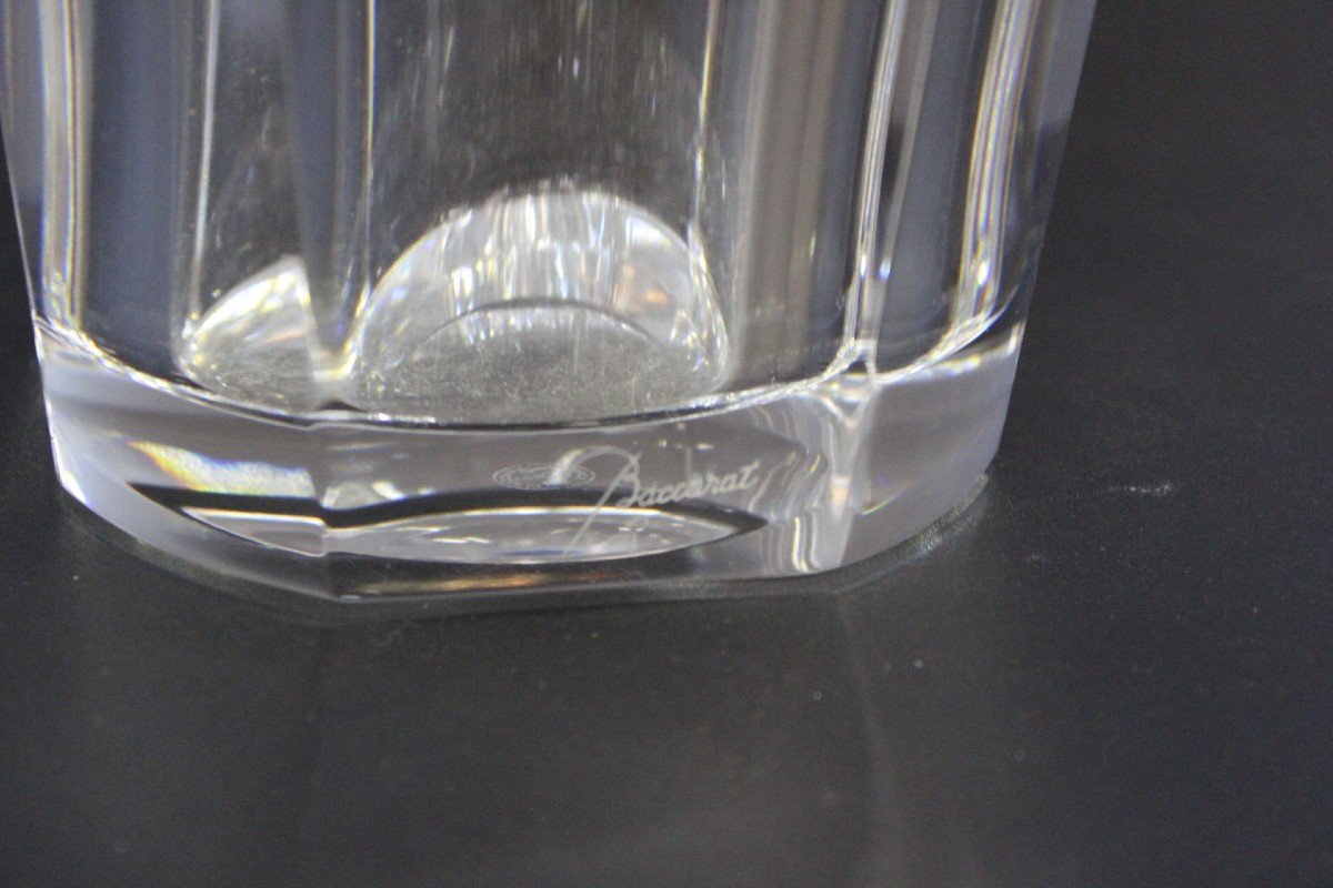 Baccarat Crystal Vase Circa 1950, Perfect Condition-photo-2
