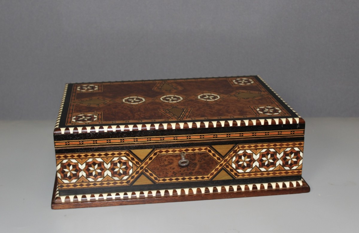 Syrian Marquetry Box Circa 1940