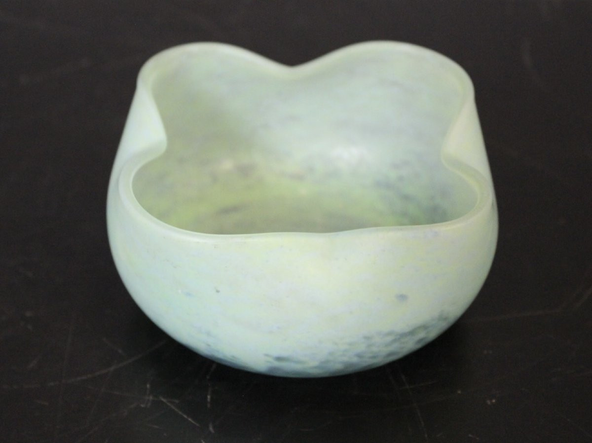 Empty Pocket By Daum Nancy In Glass Paste Circa 1910-photo-3