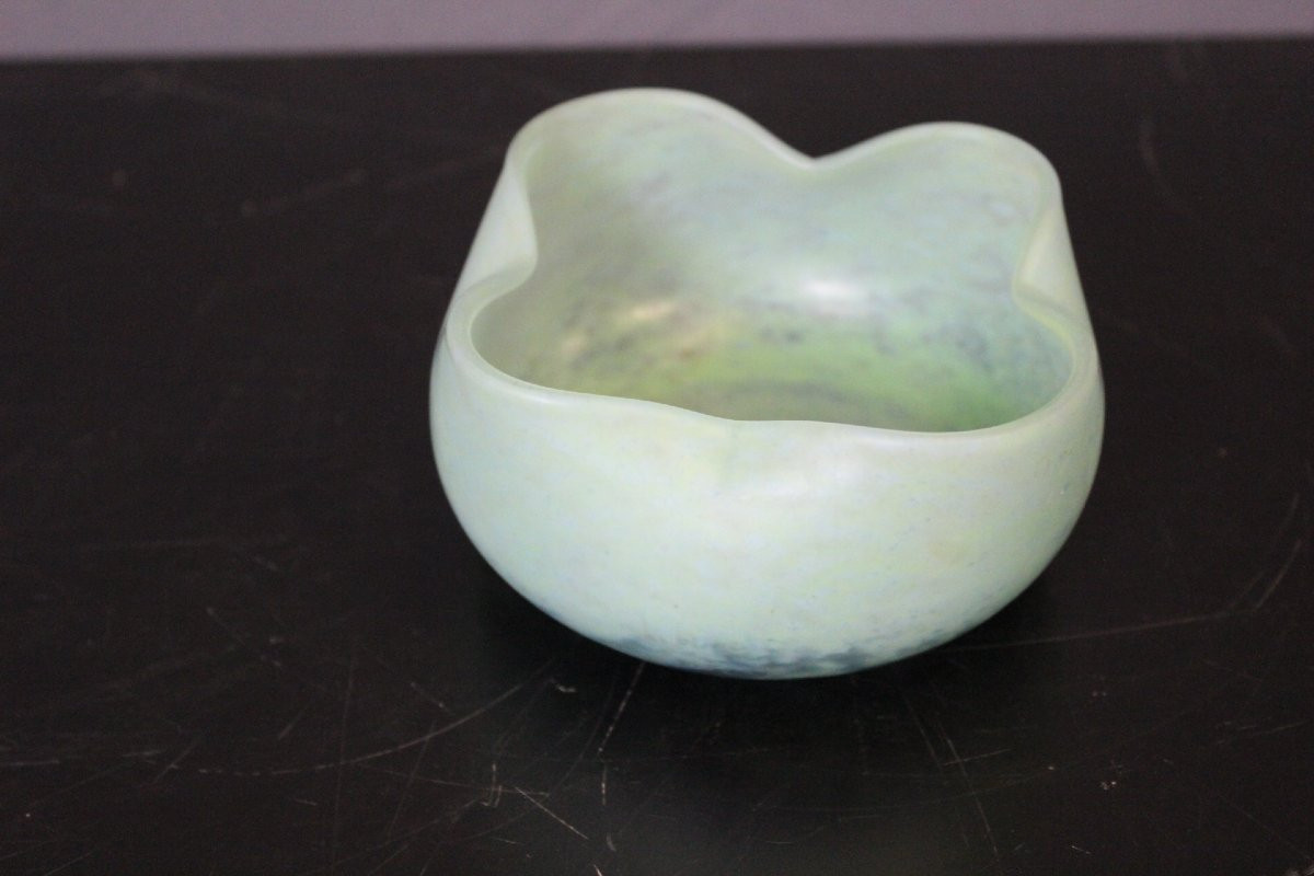 Empty Pocket By Daum Nancy In Glass Paste Circa 1910-photo-1
