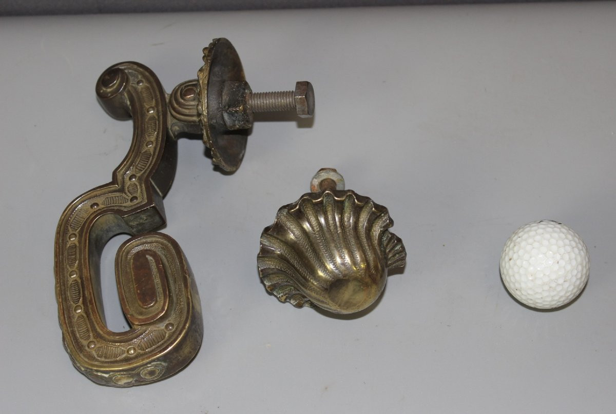 19th Century Bronze Door Knocker-photo-2