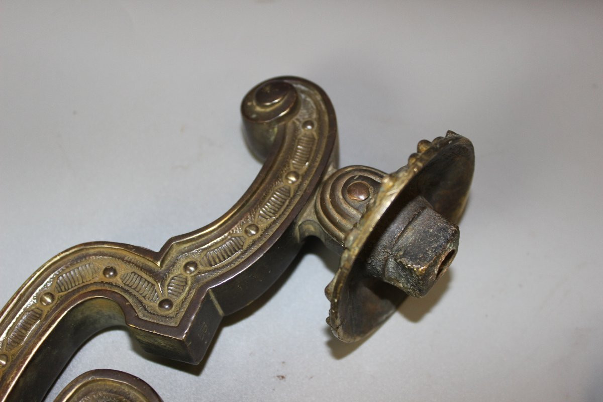 19th Century Bronze Door Knocker-photo-4