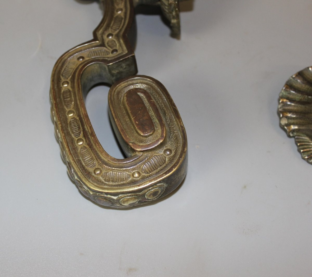19th Century Bronze Door Knocker-photo-5