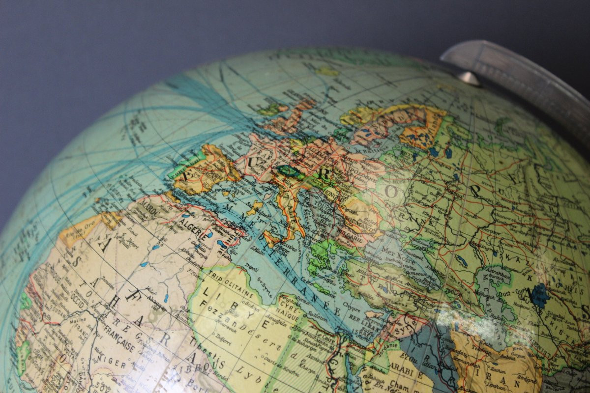 Art Deco Globe By Columbus-photo-4