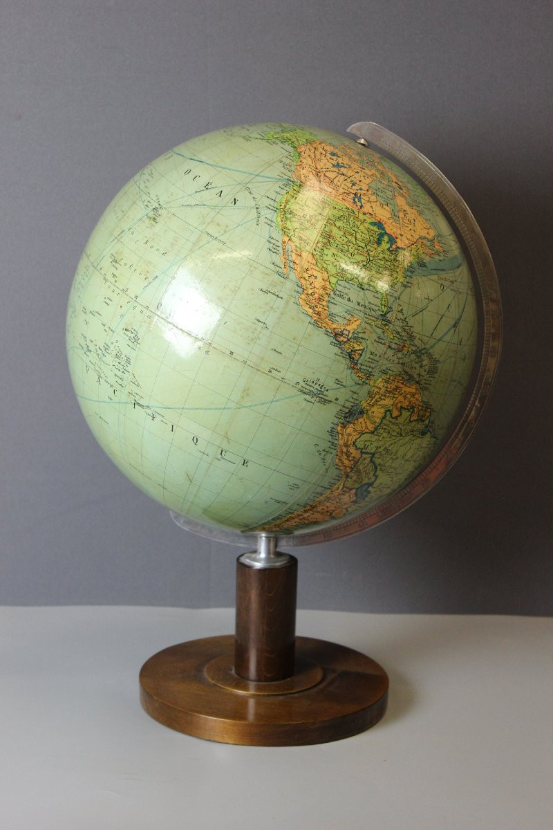 Art Deco Globe By Columbus-photo-5
