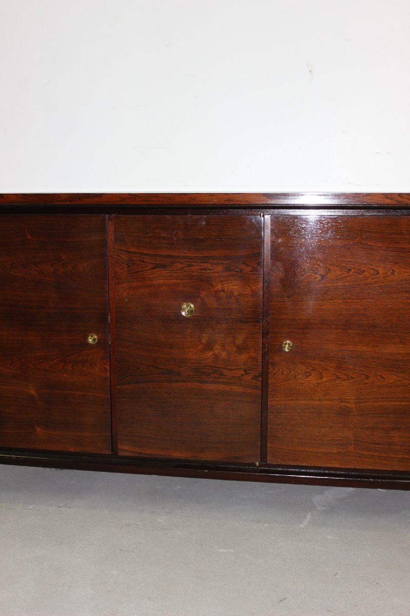 Enfilade Art Déco en palissandre vers 1930-photo-1
