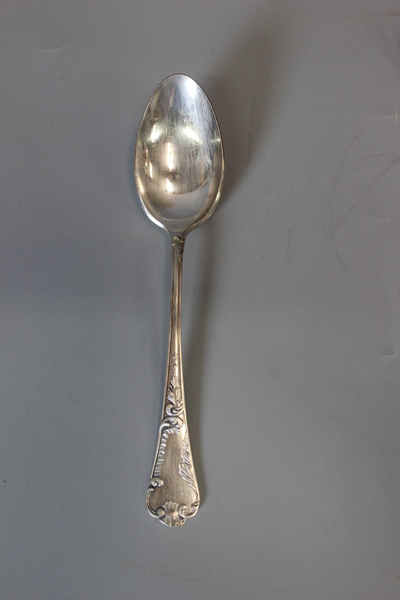 Louis XV Style Cutlery Set, 84 Pieces By François Frionnet-photo-5