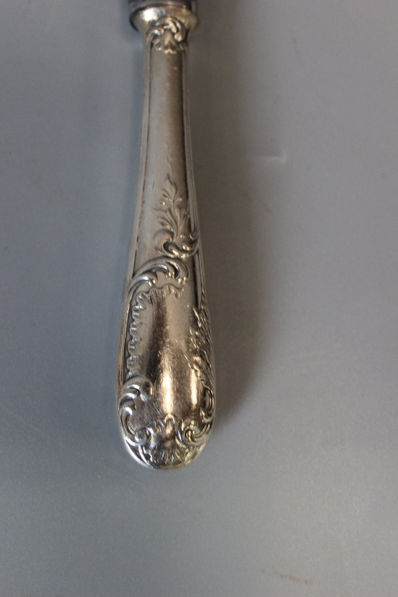 Louis XV Style Cutlery Set, 84 Pieces By François Frionnet-photo-8