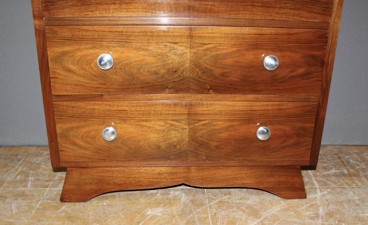 Commode d'époque Art Déco en Noyer vers 1930-photo-3