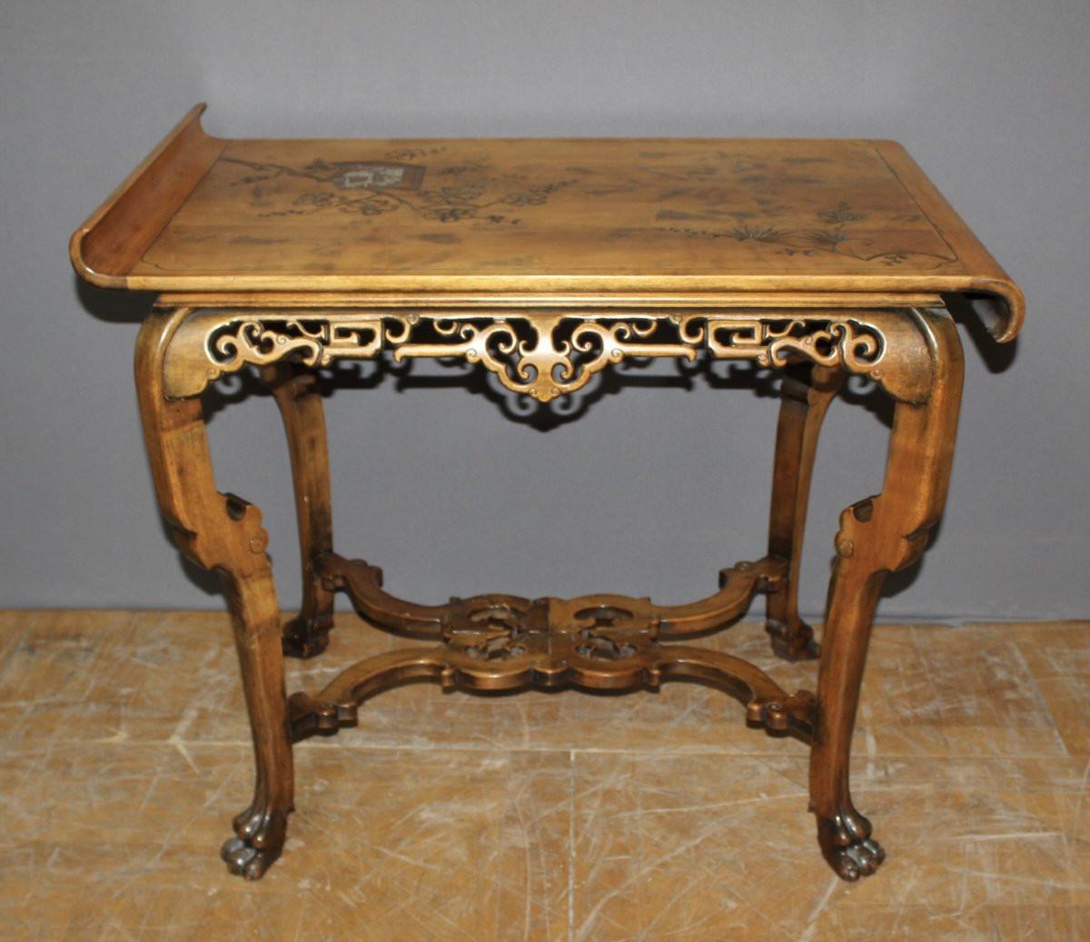 Table à Thé d'inspiration Asiatique vers 1880-photo-3