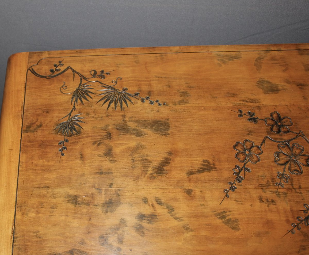 Table à Thé d'inspiration Asiatique vers 1880-photo-6