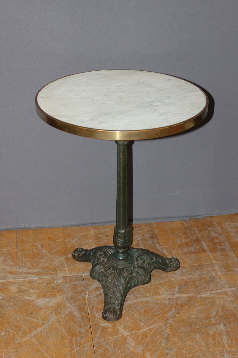 Bistro Side Table Circa 1900-photo-4