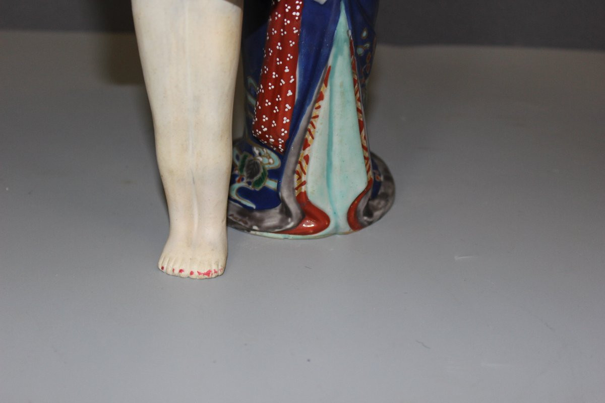 Statuette de Femme , Sujet Erotique , Japon vers 1900-photo-5