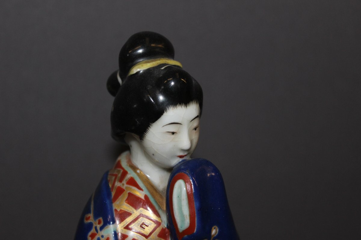 Statuette de Femme , Sujet Erotique , Japon vers 1900-photo-7