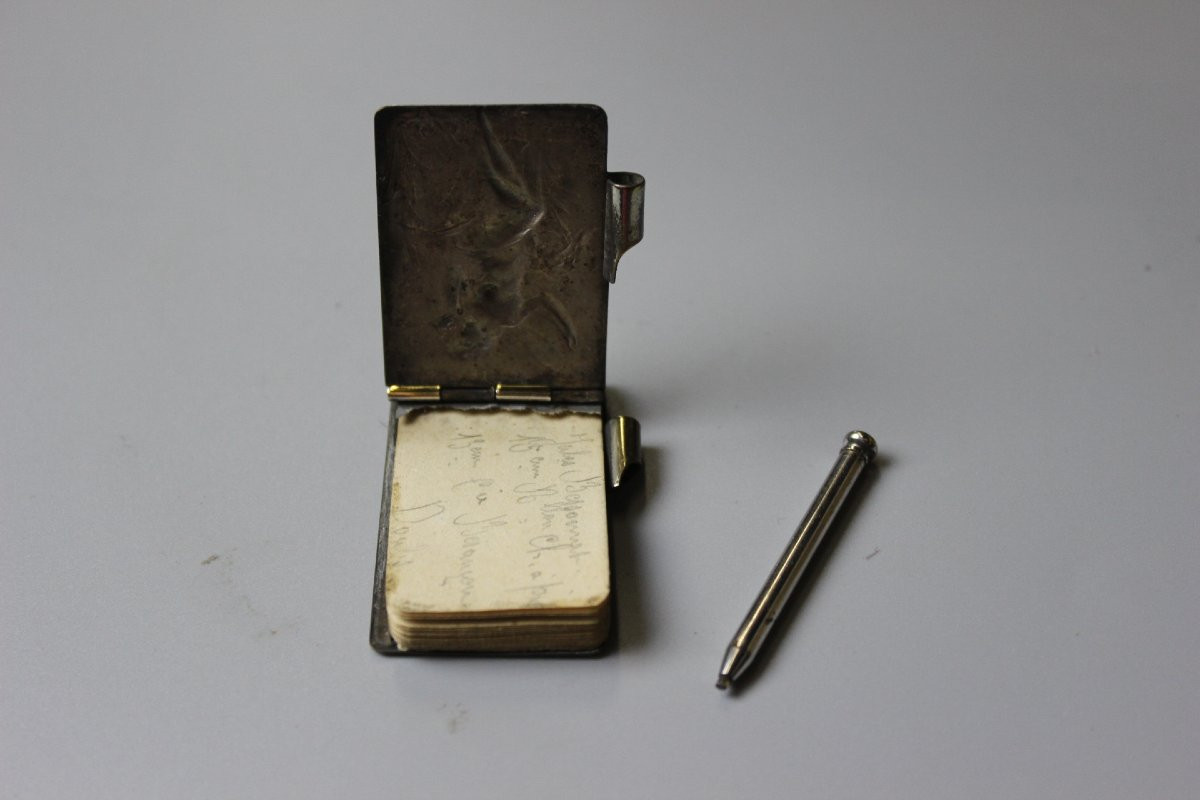 Carnet de bal Art Nouveau vers 1900-photo-4