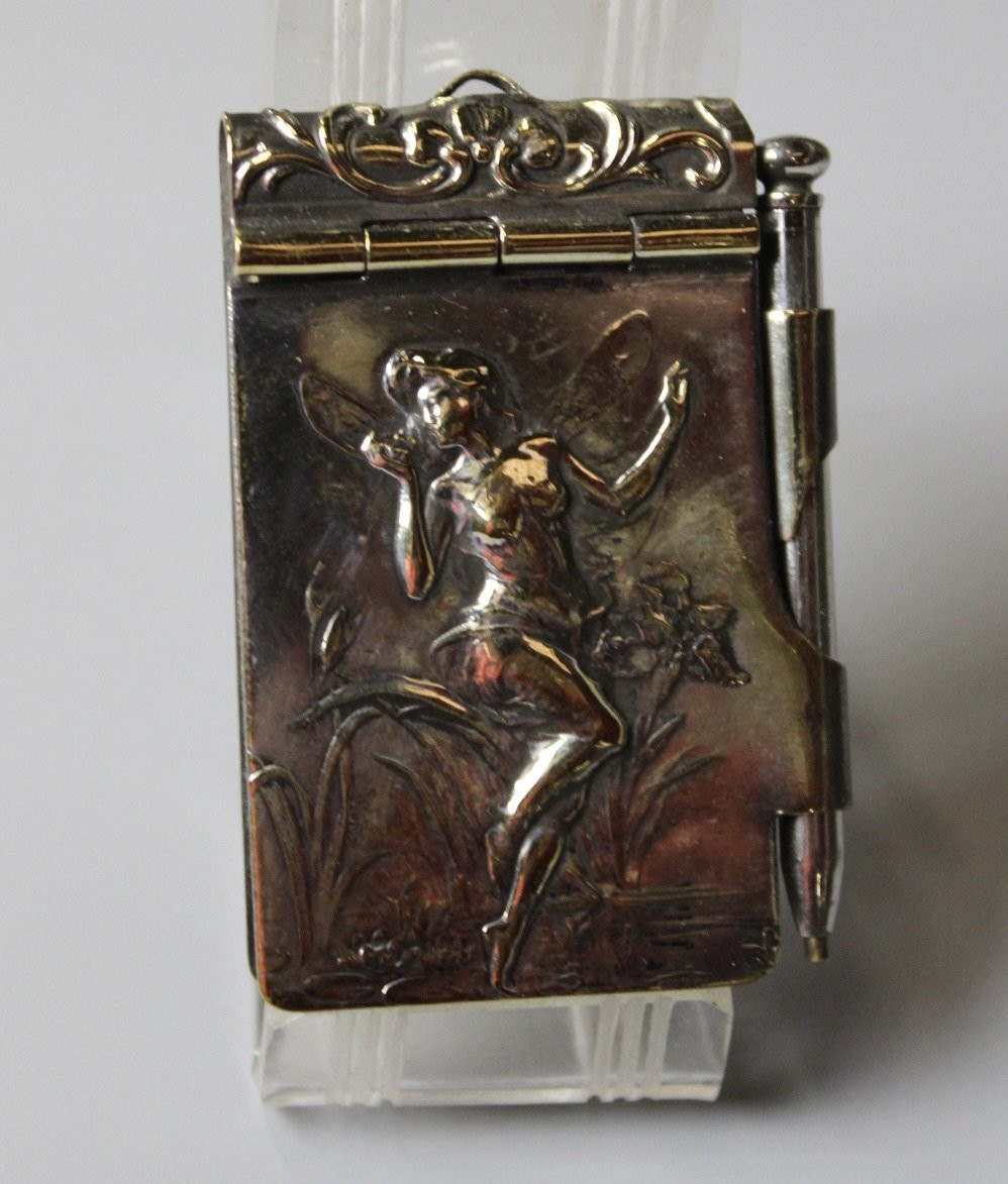 Carnet de bal Art Nouveau vers 1900-photo-2