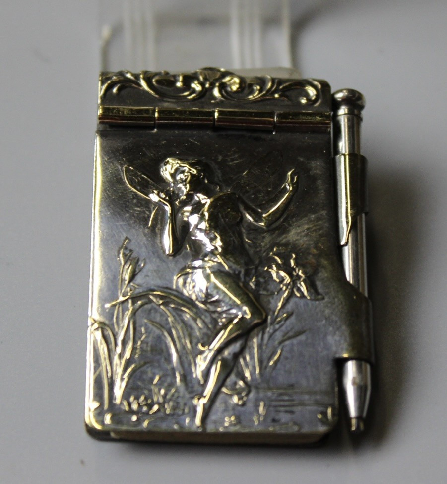 Carnet de bal Art Nouveau vers 1900